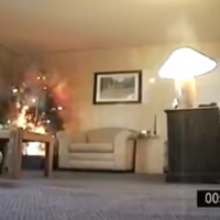 Cable safety for Christmas lighting