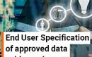 End user specification of approved data cable products