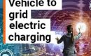 Vehicle to grid electric charging