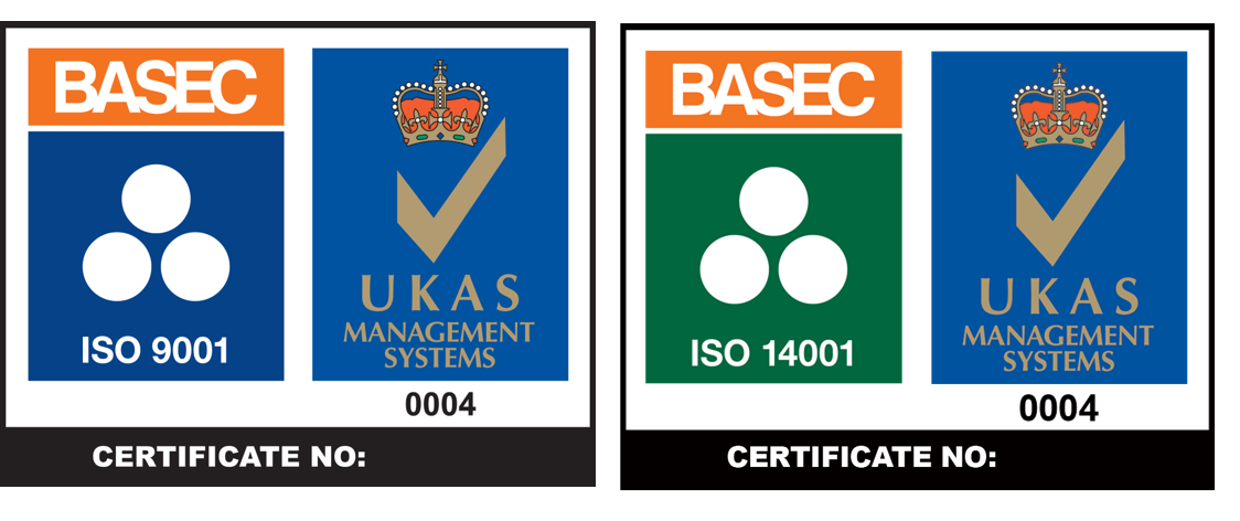 Access management systems approvals from BASEC ISO9001, ISO 14001 and OHSAS 18001 / ISO 45001